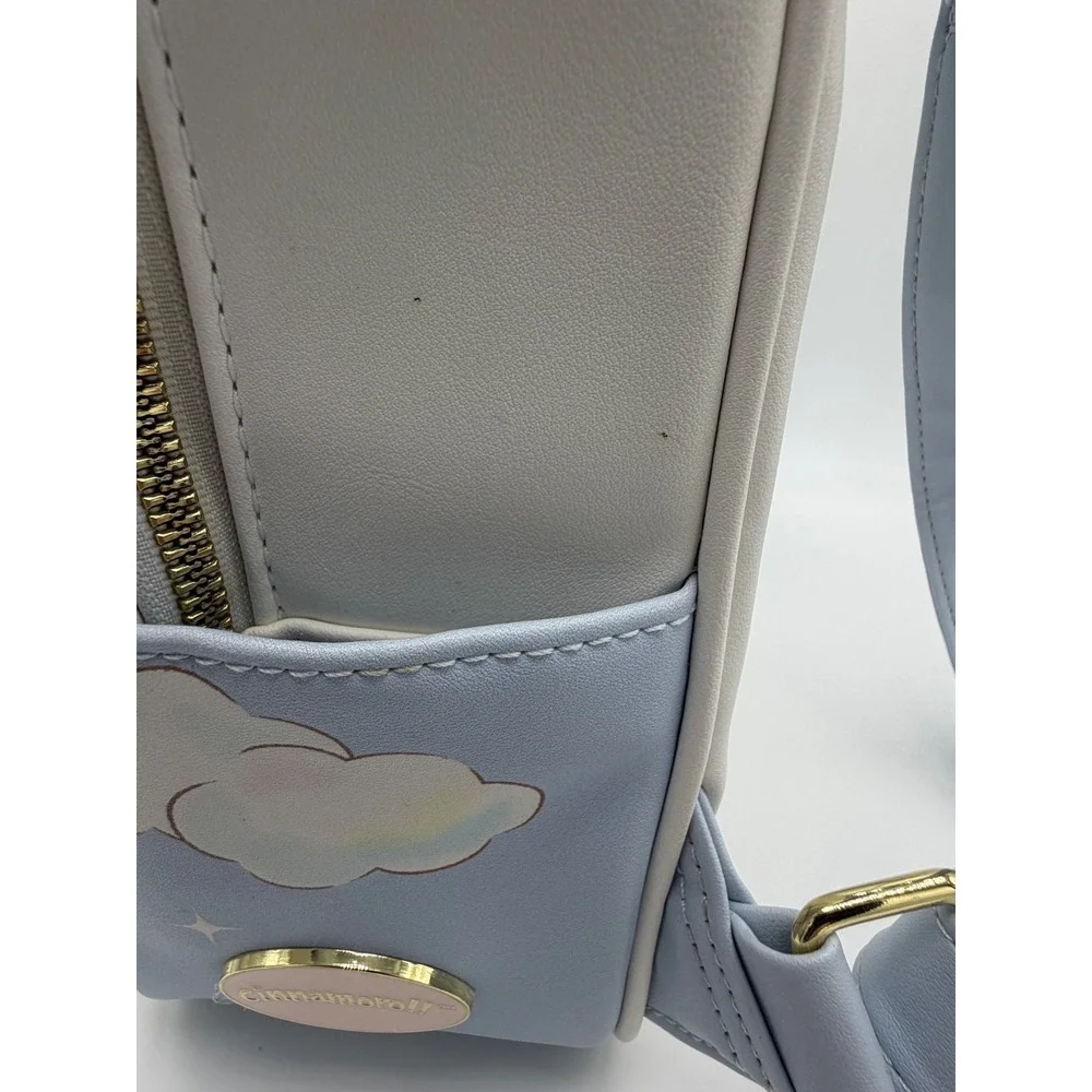 Her Universe Sanrio Cinnamoroll Mini Backpack Blue White Heart Shaker Bag